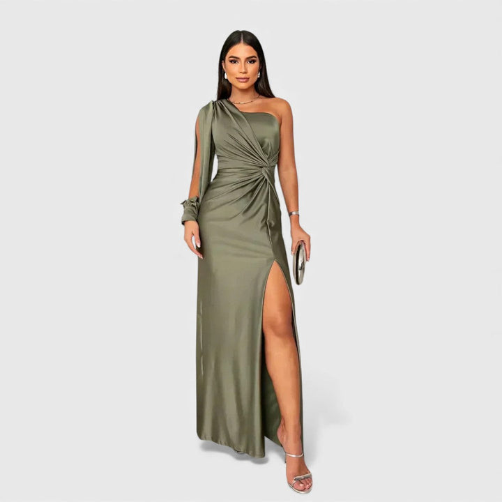 Katarzyna - Elegancka sukienka maxi na wieczór